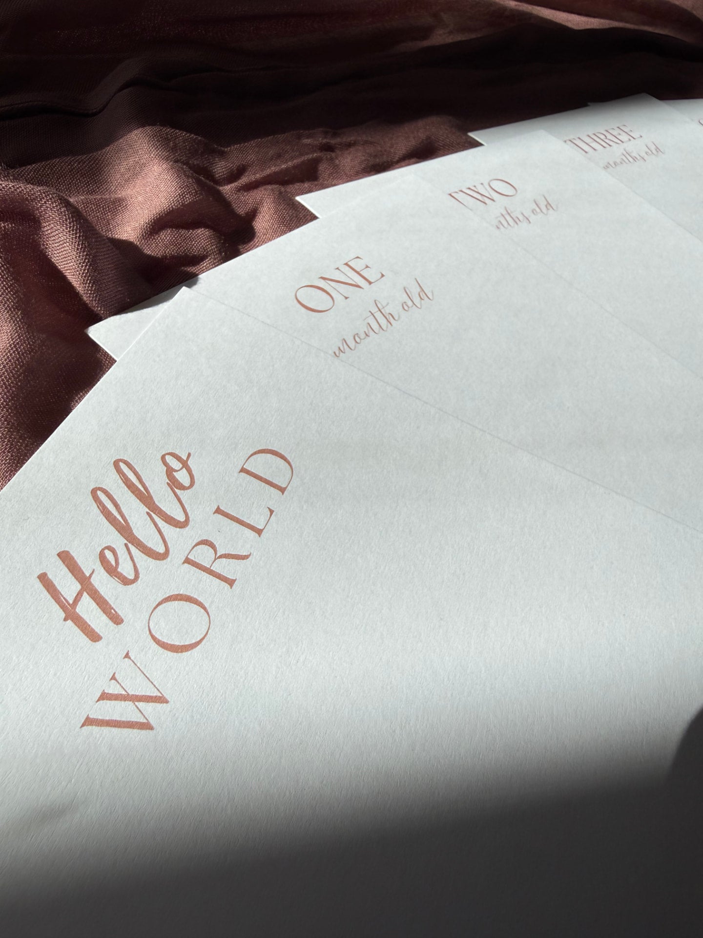 Hello World — Blush